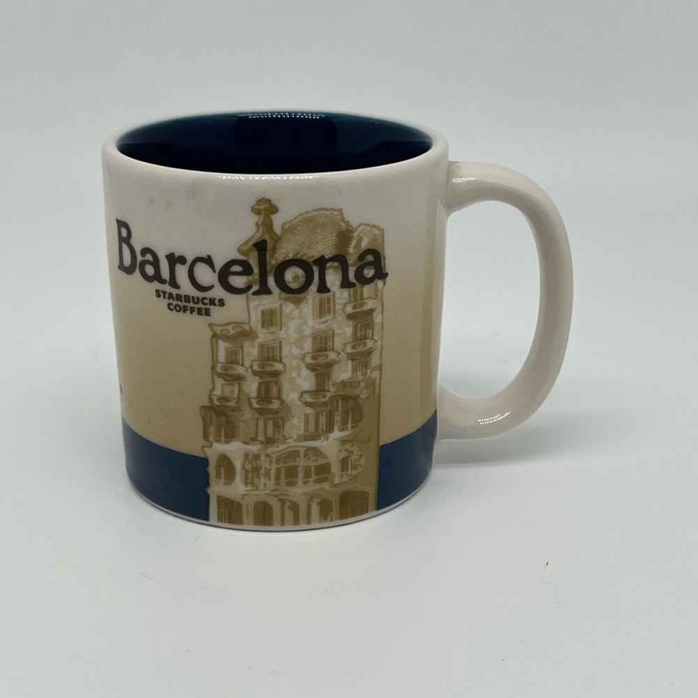 Starbucks 3 oz Demitasse Mug Barcelona Espresso Collector Series 2010